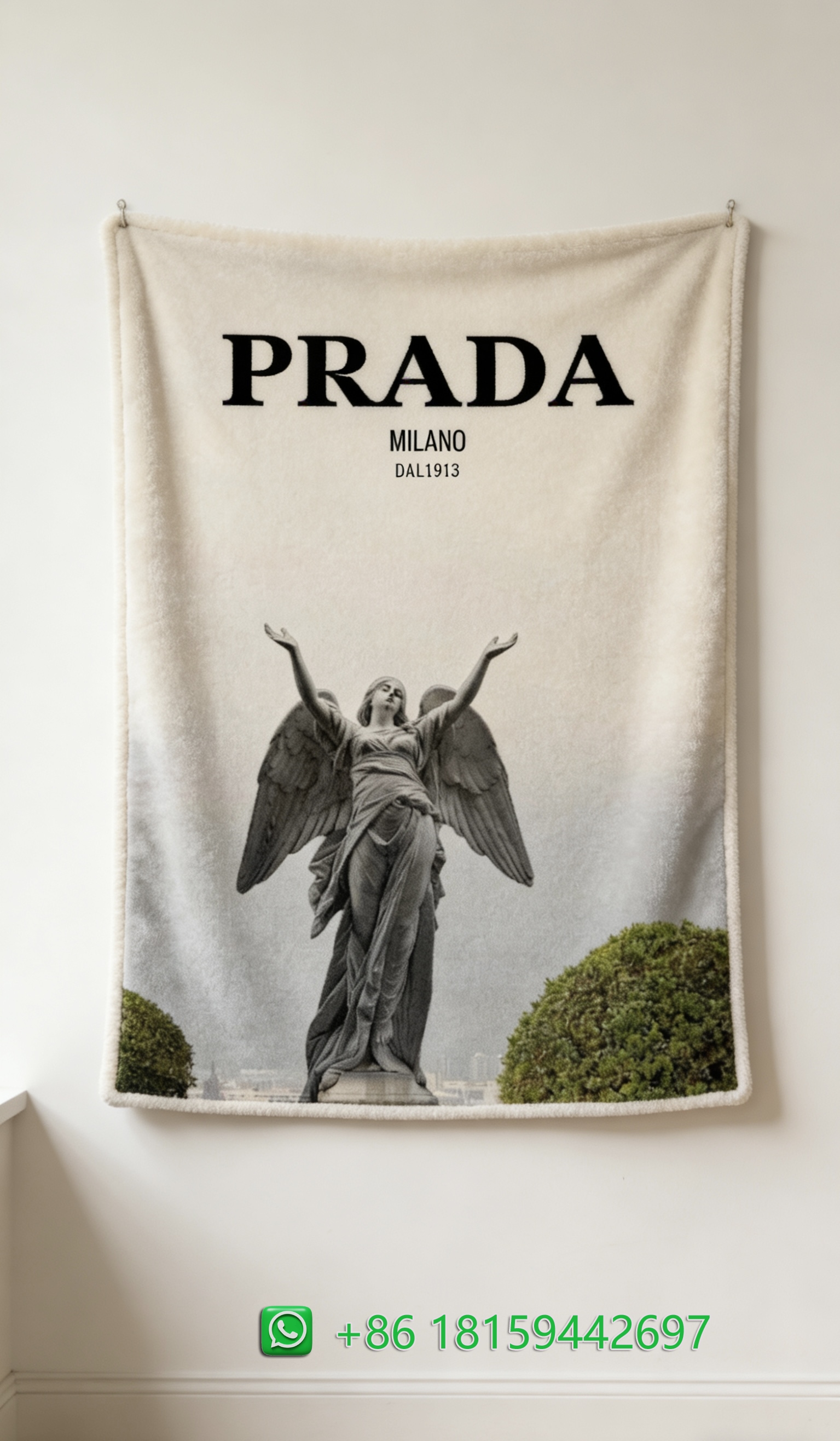 Prada Throw Blankets